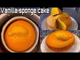 Vanilla Sponge Cake Recipe NEW WAY!| How To Make Cake At Home|Homemade Cake 
