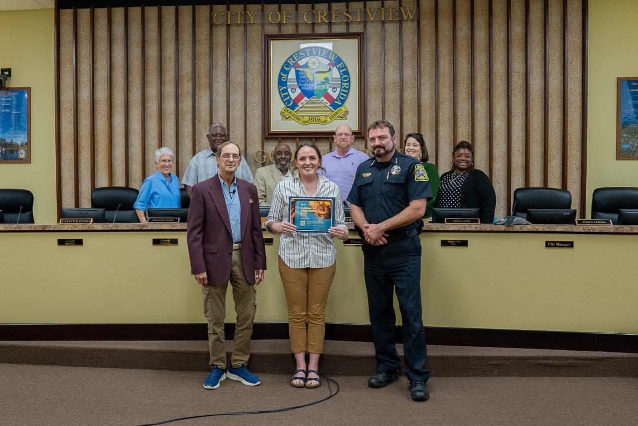 Crestview employee receives national animal welfare recognition