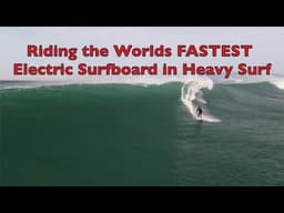 Riding the World’s Fastest Electric Surfboard in Real Waves (LIND) #ElectricSurfboard #lind #Surf