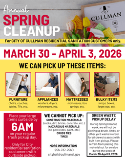 Events for May 2, 2026 – City of Cullman, Alabama