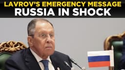 WORLD NEWS LIVE: Lavrov’s Emergency Speech Sends Shockwaves Across Russia | Global Tensions Soar