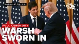 FULL: Kevin Warsh sworn in as Federal Reserve chairman