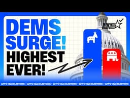 Democrats Hit Their HIGHEST National Lead in 16 YEARS