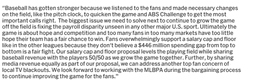 @Ken_Rosenthal reposted: Major League Baseball has made its cap proposal: 
2027 cap: $245.3 million
Floor...