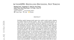 ActionOPD: Distilling Decisions, Not Tokens