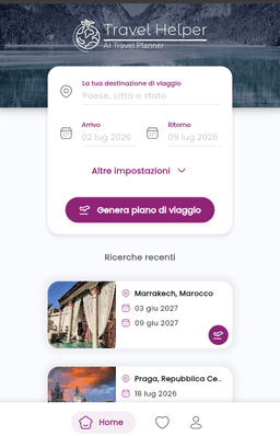Travel Helper | AI Travel Planner & Trip Itinerary App
