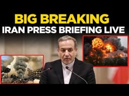 LIVE: Iran FM Abbas Araghchi Responds To Trump Strike On Iran Oil Facilities | Trump In shock!