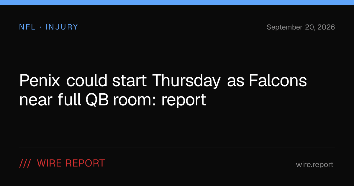 Quarterback Crisis Deepens After Week 2 Collapse