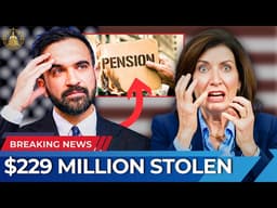 Mamdani Took $229M From The Retirement Fund. Said He Will Return It In 2028 Will Just Make It Worse!