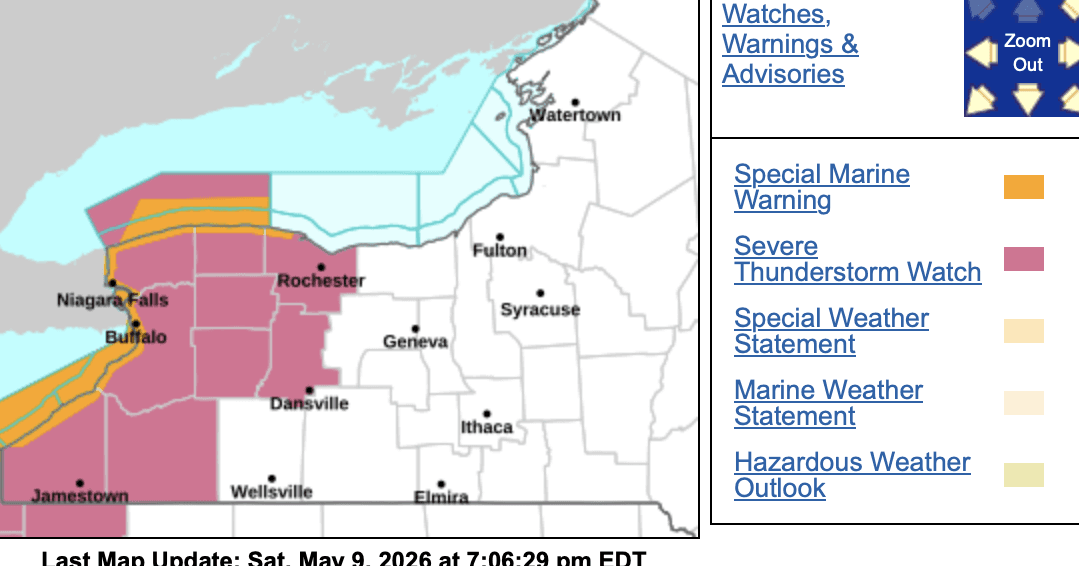 UPDATE: Severe thunderstorm watch in effect for GLOW region | News