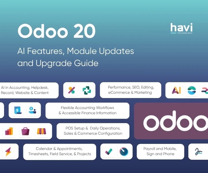 Odoo 20: AI Features, Module Updates and Upgrade Guide (2026)