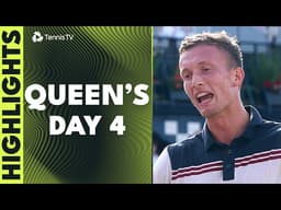Hijikata vs Lehecka, Paul, Davidovich Fokina, Moutet Also Play 🔥 | Queen's 2026 Day 4 Highlights