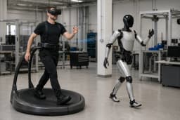 VR for Robots? Tesla's Optimus Buys Virtuix Treadmill ...