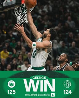 @celtics: WHAT A WIN

#DifferentHere https://t.co/jTptYXDX8D