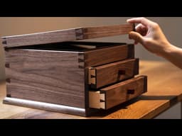 Build An Ancient Mirror Box #woodworking