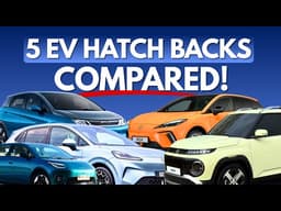 MG4 Urban VS BYD Dolphin VS Aion UT VS Hyundai Inster VS MG4 RWD