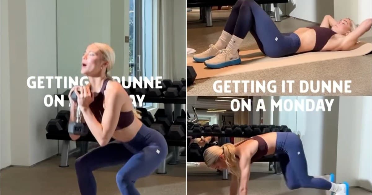 Livvy Dunne Works Out in Ultra-Bold Tank Top & Leggings for Ad - Reality Tea