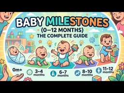 Everything You Need to Know About Baby Milestones (0–12 Months)