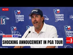 SHOCKING! PGA Tour Suspends Round 2 at Valero Texas Open 2026 — Fans Stunned!
