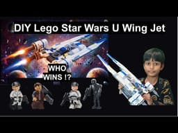 8-Year-Old Builds LEGO Star Wars U-Wing! + Hilarious Battle!