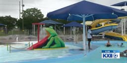 Ardmore water park opens for summer despite rain