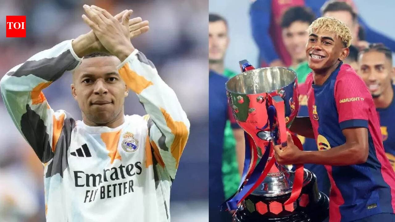 Barcelona's Lamine Yamal surpasses Kylian Mbappe as ...
