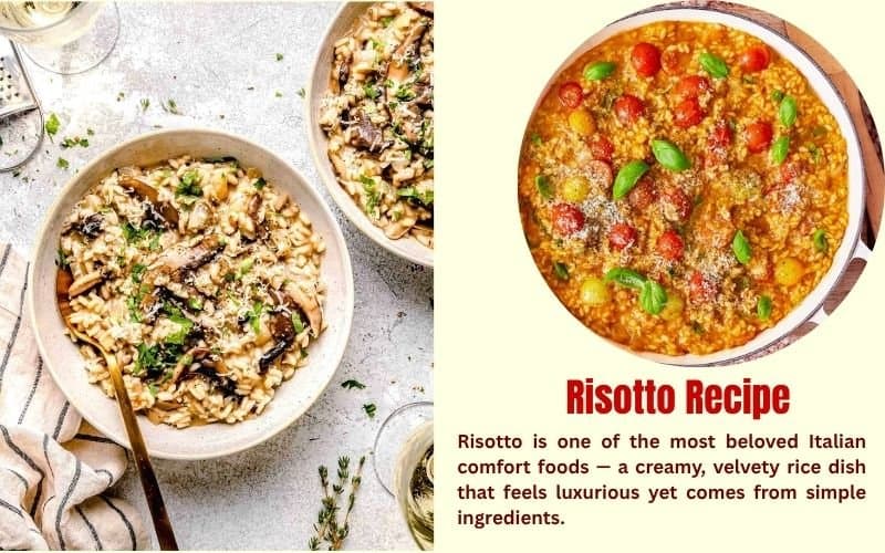 Risotto Recipe: Creamy Italian Classic – Master the Perfect Risotto at Home - The Recipe Taste
