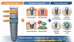 Multiscale Interface Engineering for Orthopedic and Dental Implants: A Review