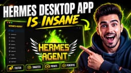 Nobody Told You Hermes Agent Has a Desktop App Now!