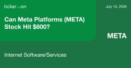 Can Meta Platforms (META) Stock Hit $800?