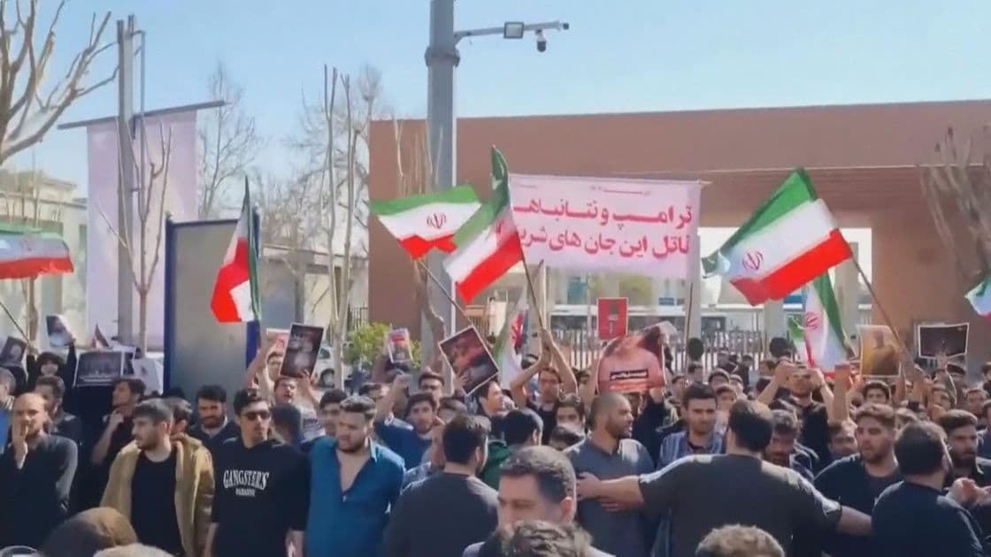 美國伊朗本周召開新一輪核談判　德黑蘭有大學再爆發反政府示威 | 無綫新聞TVB News