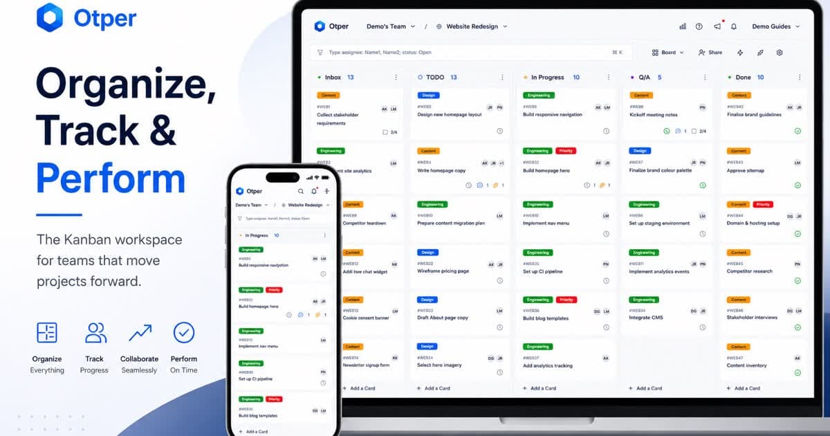 Slack Project Management Integration - Otper