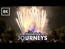 Wondrous Journeys Fireworks 2025 at Disneyland Park | Disneyland 70th Anniversary [8K HDR]