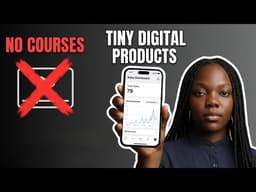 3 TINY Digital Products Ideas To Sell as a Beginner (Profitable and in Demand)