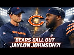🚨BEARS CALL OUT JAYLON JOHNSON? Bears Coaches 'FED UP' With Star CB After Early OTA Absence!
