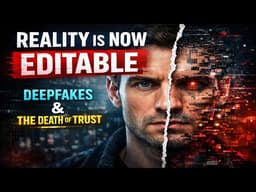 Reality Is Now Editable: Deepfakes and the Death of Trust