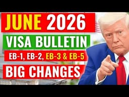 June 2026 Visa Bulletin Update  India EB-1 & EB-2 Retrogression Explained