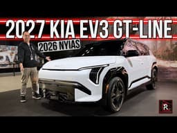 Honey, I Shrunk The EV9! | 2027 Kia EV3 GT-Line | Detailed First Look | 2026 NYIAS