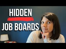 Secret Job Boards You NEED to Know About To Get You Hired Faster