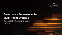 Governance Frameworks for Multi-Agent Systems