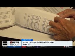 The IRS says the average refund is up by more than 10 percent this filing season