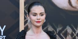 Selena Gomez's Red-Hot Corset Gown Is a Sculptural Optical ...