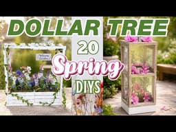 Crafty Spring 2026: 20 Gorgeous Dollar Tree Spring DIYs That Look High-End 🌸🐝☀️