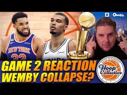 INSANE Game 2 REACTION: Knicks Take Command As Young Spurs & Wemby Collapse Late
