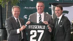 Pat Fitzgerald and Cam Edwards preview Michigan State ...