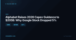 Alphabet Raises 2026 Capex Guidance to $205B