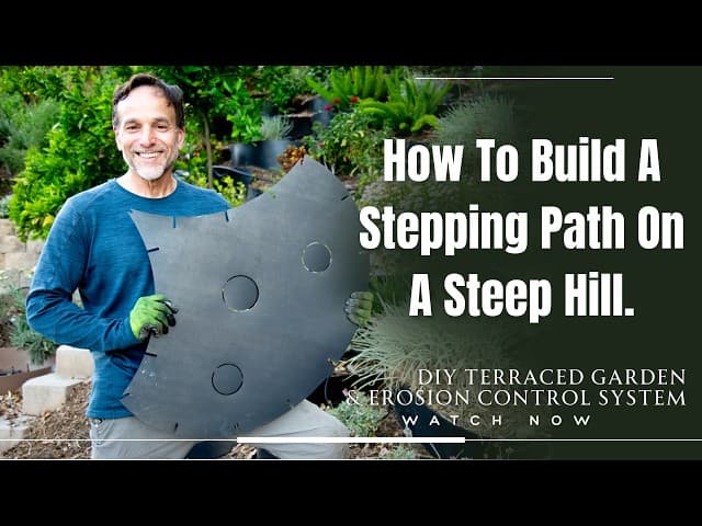 Retaining-wall cascading plants and DIY builds adapted for central North Island