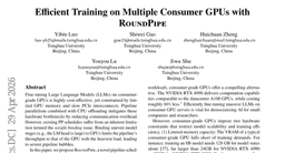 Efficient Training on Multiple Consumer GPUs with RoundPipe