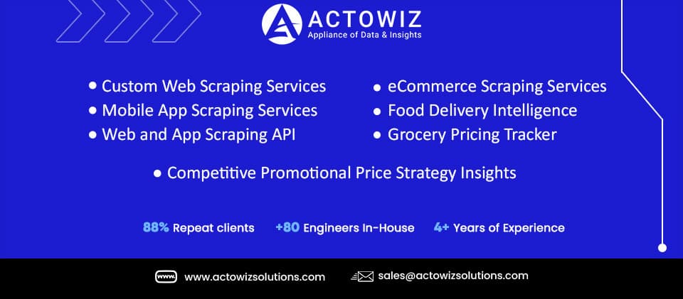 Sobeys and Walmart Retail Data Scraping - Actowiz Solutions
