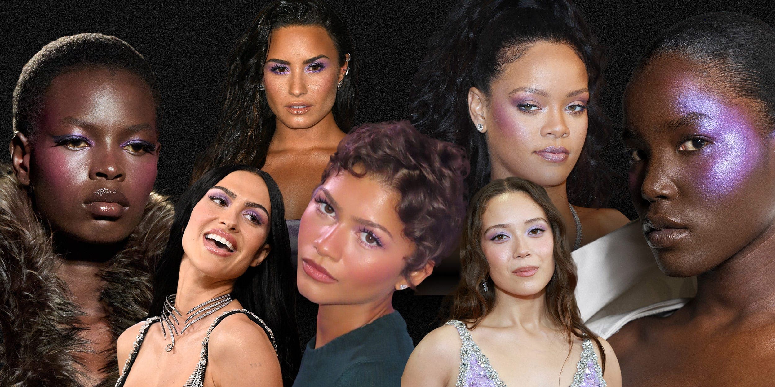 Purple Eyeshadow Is Fall's Most Unexpected Makeup Trend